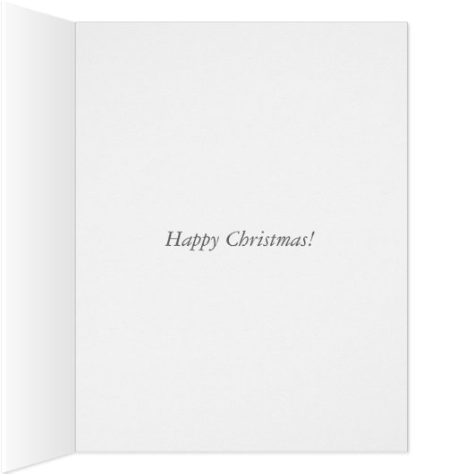 funny christmas poem santa and xmas tree big card (Inside (Right))
