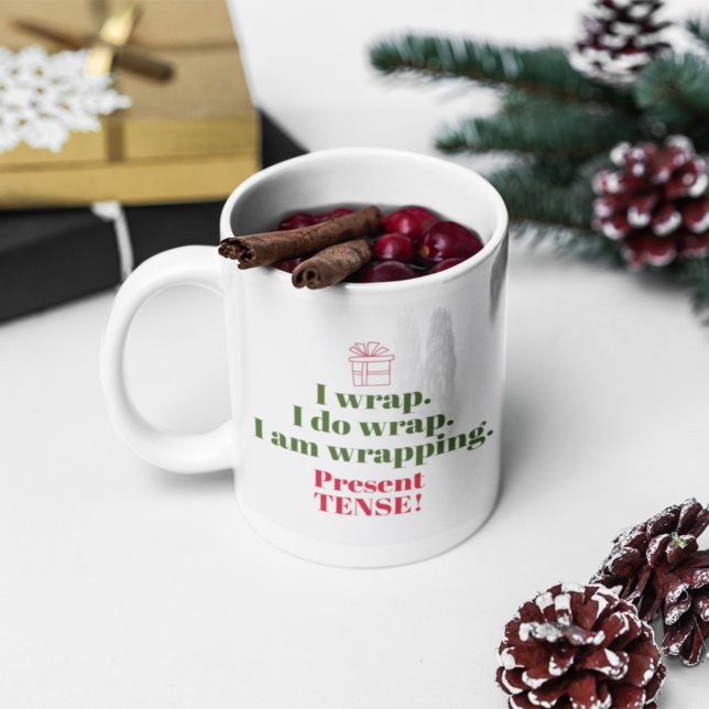 Funny Christmas Pun | Grammar Humor Coffee Mug (Creator Uploaded)