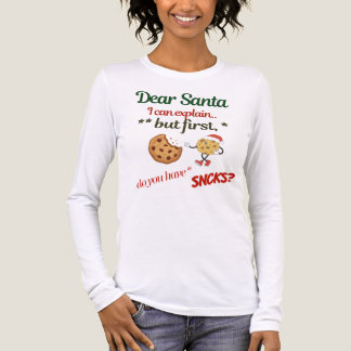 Funny Christmas Quote Design Tri-Blend Shirt