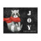 Funny Christmas Raccoon | Joy Holiday Postcard