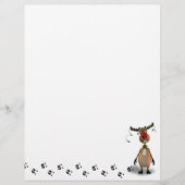 Funny Christmas Red Nosed Reindeer (Front)