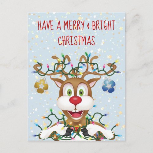 Funny Christmas Reindeer Holiday Cheer
