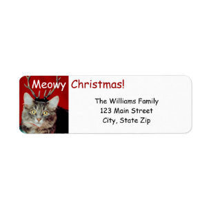 Funny Christmas Return Address Labels