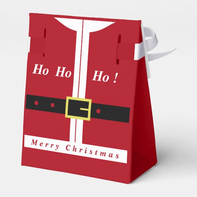 Funny Christmas Santa Gift Box (Back Side)