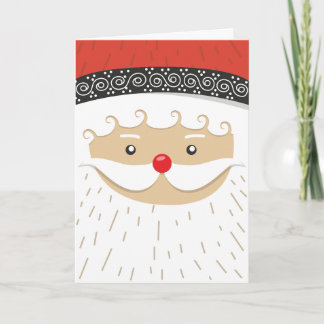 Funny Christmas Santa Holiday Card