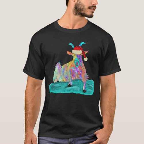 Funny Christmas Screaming Goats T_Shirt