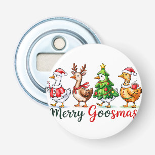 Funny Christmas Silly Goose Bottle Opener