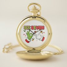 Funny Christmas Six Seven Green Monster Holiday