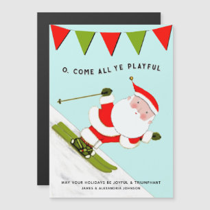 Funny Christmas Ski Holiday Cards