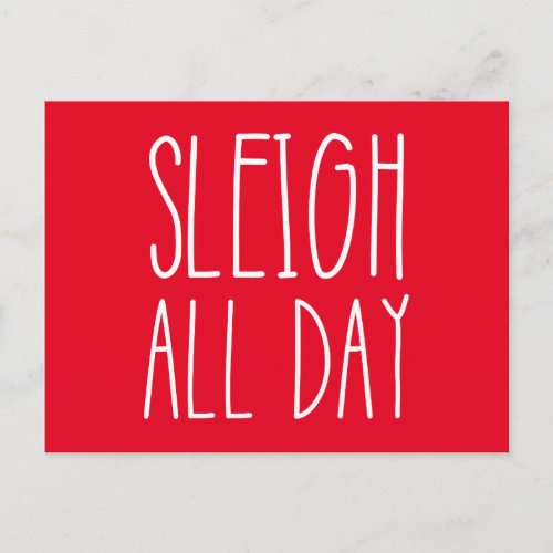 Funny Christmas Slogan Postcards