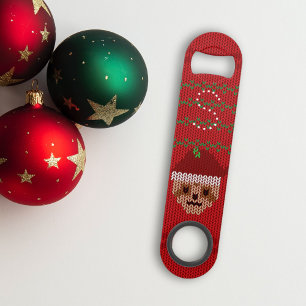 Funny Christmas Sloth Bar Key Speed Bottle Opener