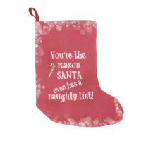 Funny Christmas Stocking, Zazzle