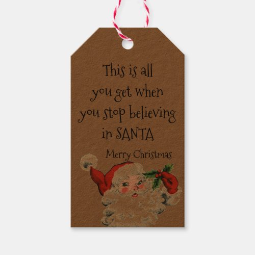 Funny Christmas Snarky Gift Tags