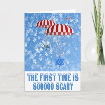Funny Christmas Snowflakes Holiday Card by Cardsharkkid at Zazzle