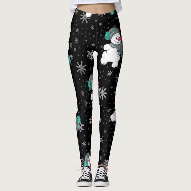 Funny Christmas Snowman Pattern 