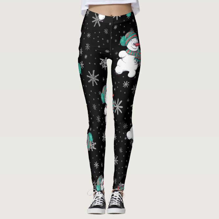 christmas pattern leggings