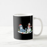 Funny Christmas Snowman Sea Lion Xmas Mens Womens  Coffee Mug<br><div class="desc">Funny Christmas Snowman Sea Lion Xmas Mens Womens Kids</div>