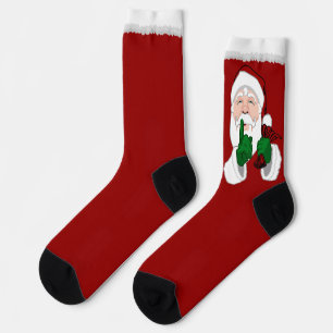 Funny Christmas Socks Festive Santa Socks Custom