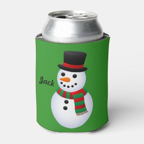 Funny Christmas Stocking Stuffer Can Cooler NAME