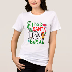 Funny Christmas tee with a joyful design
