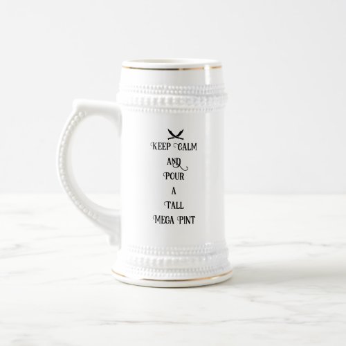 Funny Christmas Thanksgiving Wine  Beer Stein