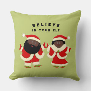 Funny Christmas Throw Pillow