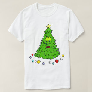 Funny Christmas Tree Lost His Balls T-Shirt
