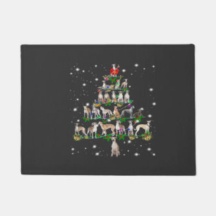Funny Christmas Whippet Dog Lovers Gift Essential  Doormat