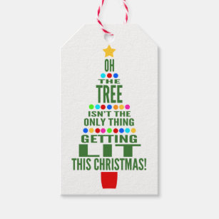 Funny Christmas Gift Tags & Gift Enclosures | Zazzle