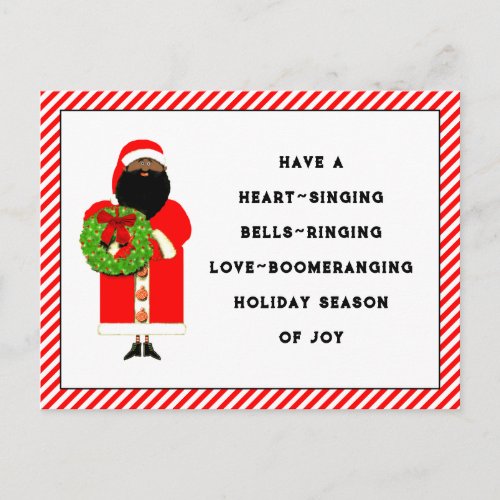 Funny Christmas Wish Postcard