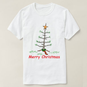 Funny Christmas World's Saddest Christmas Tree T-Shirt