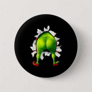 Funny Christmas Xmas Character Matching Family Par Button