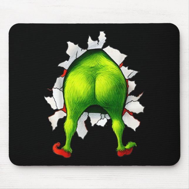 Funny Christmas Xmas Character Matching Family Par Mouse Pad (Front)