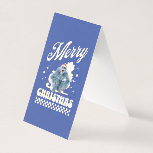 Funny Christmas Yeti Holiday Humor