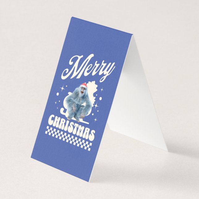 Funny Christmas Yeti Holiday Humor (Front)