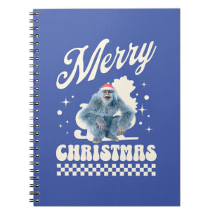 Funny Christmas Yeti Holiday Humor Notebook