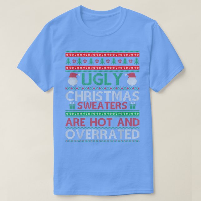 Funny Christmasfor Ugly Sweater Party Men Women Ki (Design Front)