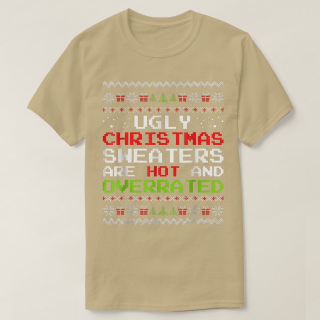Funny Christmasfor Ugly Sweater Party Men Women Ki (Design Front)