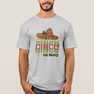 Funny Cinco de Drinko Cinco de Mayo Drinking T-Shirt