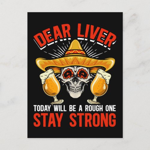 Funny Cinco De Mayo Beer Joke Alcohol Fun Postcard