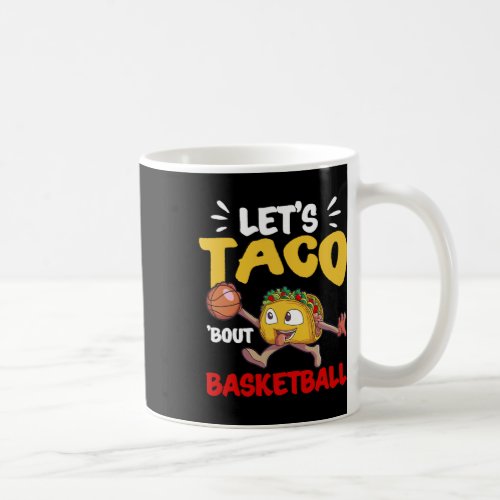 Funny Cinco De Mayo Boys Kids Mexican Taco Basketb Coffee Mug