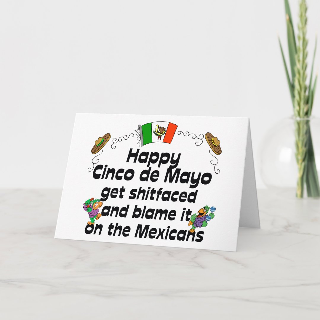 Funny Cinco de Mayo Card Zazzle
