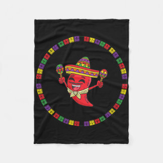Funny Cinco De Mayo  Fleece Blanket