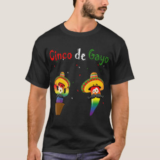 Funny Cinco de Mayo Gayo gay rights pride Party Su T-Shirt
