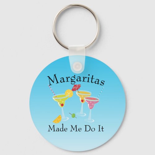 Funny Cinco De Mayo Margarita Keychain