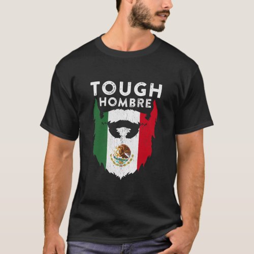 Funny Cinco de Mayo Meme Mexican Flag Beard Bad T_Shirt