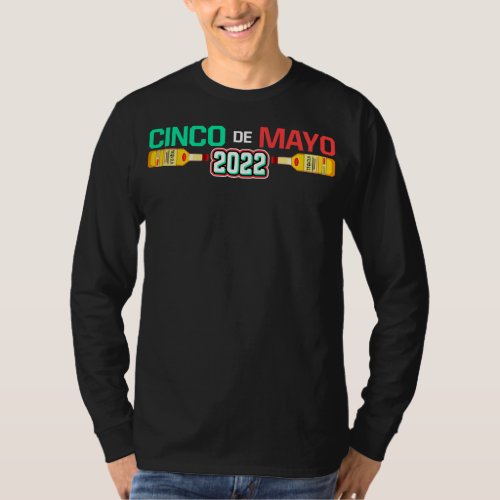 Funny Cinco De Mayo Party Mexican Attire 2022  T_Shirt