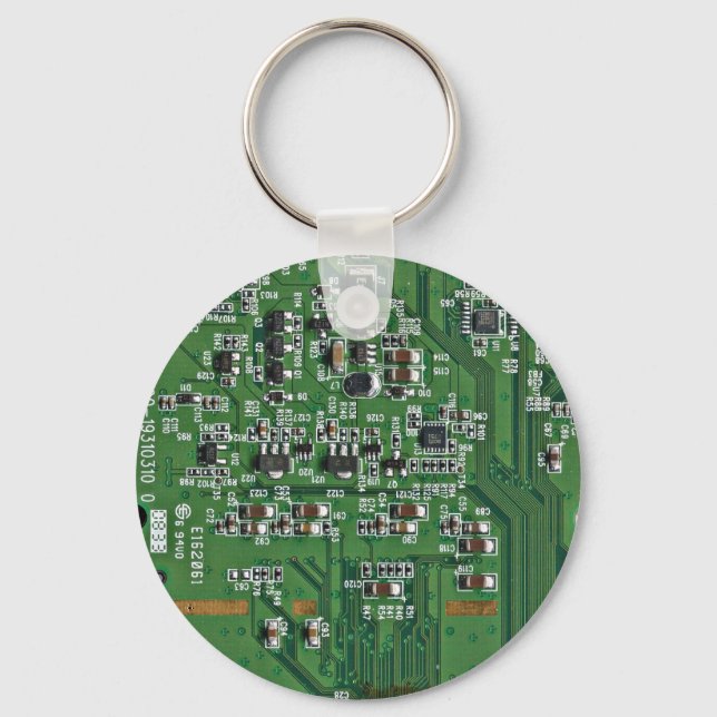 Funny circuit board keychain (Front)