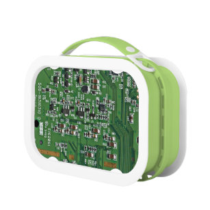 Geek Nerd Lunch Bo Zazzle Funny Circuit Board Lunch Box