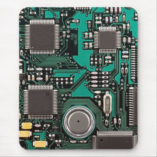 Funny circuit board mouse pad